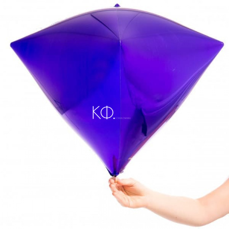 17 " Diamond Шар 3D Фиолетовый - фото