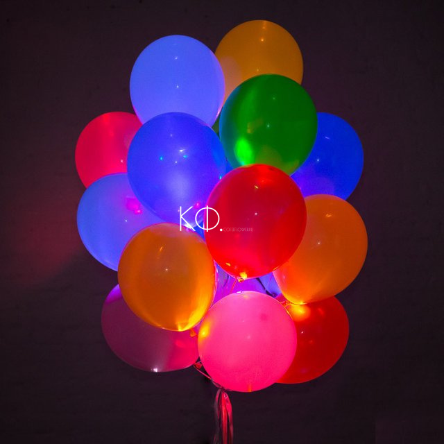 Светящийся шар "Ассорти" - фото