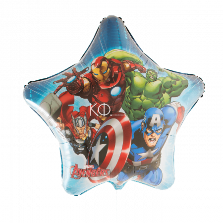 Фольгированый воздушный шар "Marvel Avengers" - фото