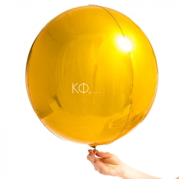 16 " Orb Шар 3D Золотой - фото
