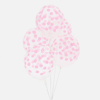Набор воздушных шаров "Розовый карнавал" - фото