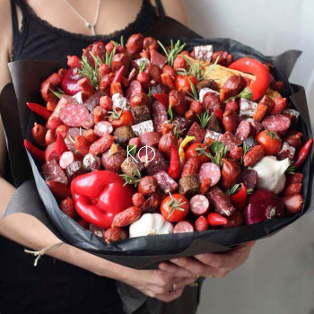 Мясной букет "Мясной рай" - фото