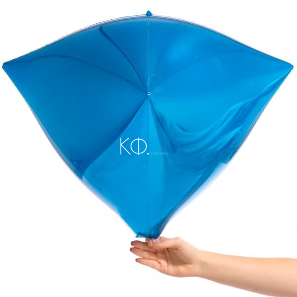 17 " Diamond Шар 3D Синий - фото