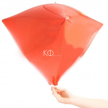 17 " Diamond Шар 3D Оранжевый - фото